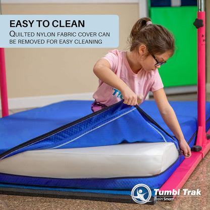 Home Practice Mat, 4 Ft X 6 Ft X 6 In, Soft Pillow Mat, Thick Gymnastics Landing Mat for Home