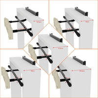 Hangboard Rock Climbing Hangboard with Door Way Pull up Bar; Including Jugs, Pinches, Pockets, Edges and Slopes for Rock Climbing Training (10-21 Cm)