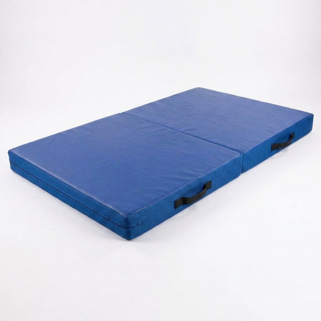 Gymnastics Crash Mat Designed for Safe Training, Folding Portable Design, Two Size Options, 2-8 Inch Thickness — Studio Shot