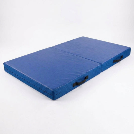 Gymnastics Crash Mat Designed for Safe Training, Folding Portable Design, Two Size Options, 2-8 Inch Thickness — Studio Shot