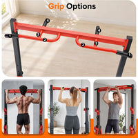 Foldable Power Tower Pull up Bar Station, Adjustable Height | Portable Free Standing,700Lbs Load Max, Adjustable Height Fits Man,Woman,Power Tower Pull up Dip Station, Multi Grips